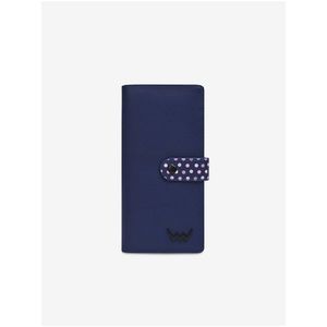 Tmavě modrá dámská peněženka Vuch Hermione Dot Blue obraz