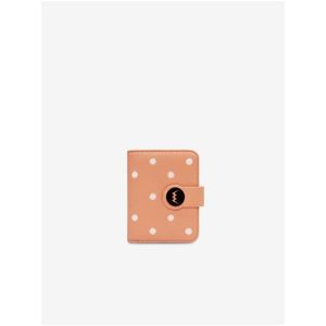 Meruňková dámská puntíkovaná peněženka Vuch Pippa Mini Apricot obraz