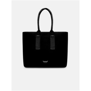 Černá dámská kabelka s kosmetickou taštičkou VUCH Gabi Casual Black obraz