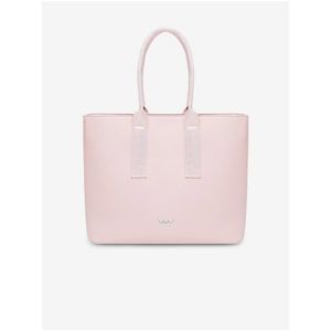 Světle růžová dámská kabelka s kosmetickou taštičkou VUCH Gabi Casual Pink obraz