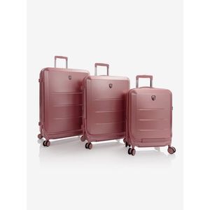Sada tří cestovních kufrů Heys EZ Fashion S, M, L Rose Gold obraz