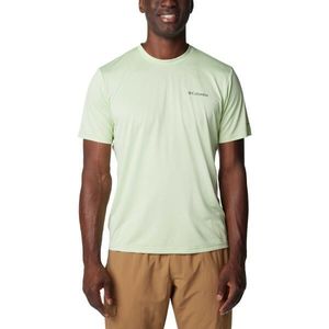 Columbia HIKE CREW Pánské triko, světle zelená, velikost obraz