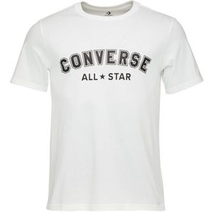 Converse CLASSIC FIT ALL STAR SINGLE SCREEN PRINT TEE Unisexové tričko, bílá, velikost obraz