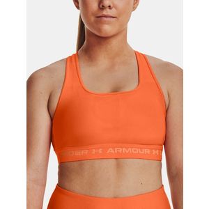 Under Armour Mid Sportovní podprsenka Oranžová obraz