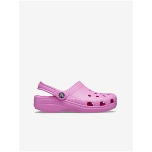Růžové pantofle Crocs Classic obraz
