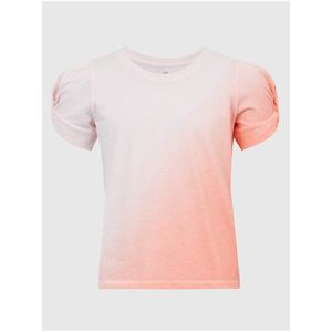 Růžové holčičí tričko GAP ombre obraz