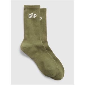 Khaki pánské ponožky GAP obraz