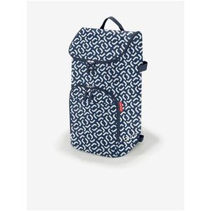 Bílo-modrá vzorovaná nákupní taška Reisenthel Citycruiser Bag Signature Navy obraz