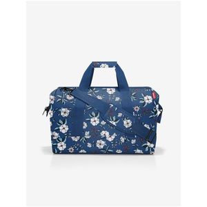 Modrá dámská květovaná cestovní taška Reisenthel Allrounder L Garden Blue obraz