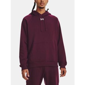 Under Armour Rival Fleece Hoodie Mikina Červená obraz