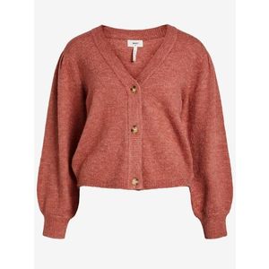 .OBJECT Jeve Cardigan Oranžová obraz