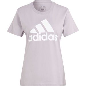 adidas LOUNGEWEAR ESSENTIALS LOGO Dámské tričko, fialová, velikost obraz