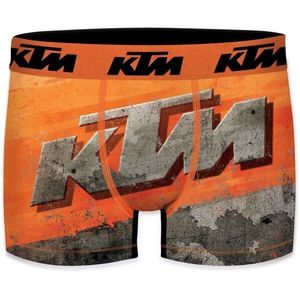 KTM STONE Pánské boxerky, oranžová, velikost obraz