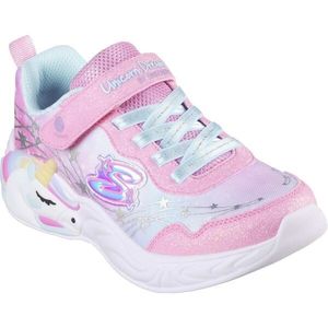 Skechers UNICORN DREAMS Dívčí volnočasová obuv, růžová, velikost obraz