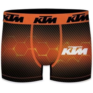 KTM HALF BEES Pánské boxerky, oranžová, velikost obraz