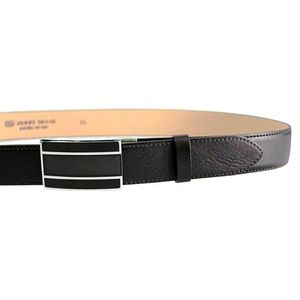 Penny Belts Pánský kožený společenský opasek 35-020-A6 black 95 cm obraz