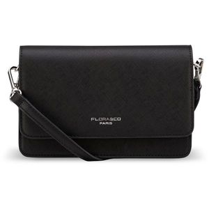 FLORA & CO Dámská crossbody kabelka 8053 noir obraz