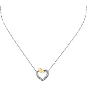 Trussardi Ocelový náhrdelník se zirkony T-Logo TJAXC44 (řetízek, přívěsek) obraz