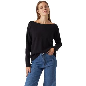 Vero Moda Dámský svetr VMNANCY 10291712 Black L obraz