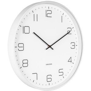 Karlsson Nástěnné hodiny KA5751WH obraz