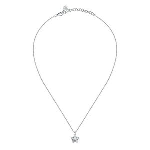 Morellato Půvabný stříbrný náhrdelník s kytičkou Tesori SAIW125 obraz