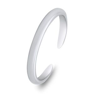 Brilio Silver Minimalistický stříbrný otevřený prsten RI084W obraz