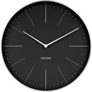 Karlsson Nástěnné hodiny KA5681BK obraz