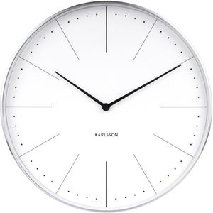 Karlsson Nástěnné hodiny KA5681WH obraz
