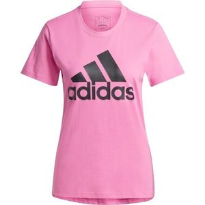 adidas LOUNGEWEAR ESSENTIALS LOGO Dámské tričko, růžová, velikost obraz