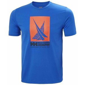 Helly Hansen HP RACE GRAPHIC Pánské triko, modrá, velikost obraz
