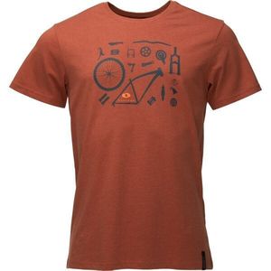 Loap BECHR Pánské triko, oranžová, velikost obraz