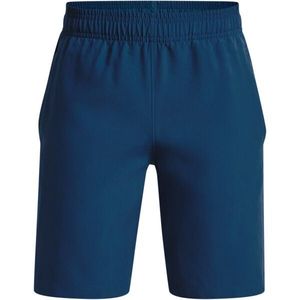 Kraťasy Under Armour Woven Shorts - tmavě modrá obraz