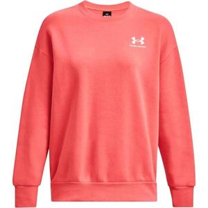 Under Armour ESSENTIAL FLC OS CREW Dámská mikina, červená, velikost obraz