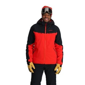 Spyder MONTEROSA Pánská lyžařská bunda, červená, velikost obraz