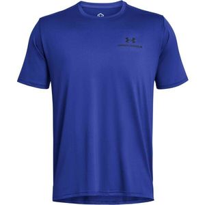 Modré pánské sportovní tričko Under Armour Rush Energy obraz