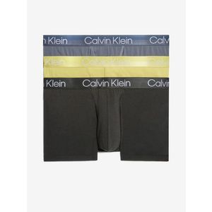 Calvin Klein Boxerky 3 ks Černá Šedá obraz