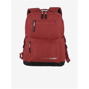 Červený batoh Travelite Kick Off Backpack M obraz