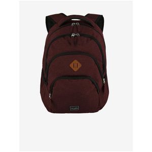 Vínový batoh Travelite Basics Backpack Melange obraz