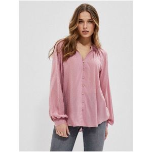 Růžová dámská košile Moodo obraz