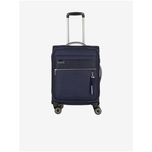 Tmavě modrý cestovní kufr Travelite Miigo obraz