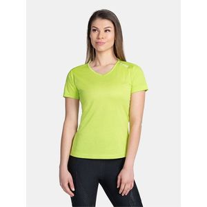 Světle zelené dámské sportovní tričko Kilpi DIMA obraz