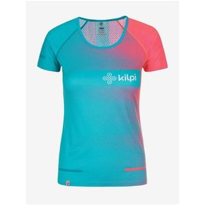 Růžovo-modré dámské běžecké tričko Kilpi VICTORI-W obraz