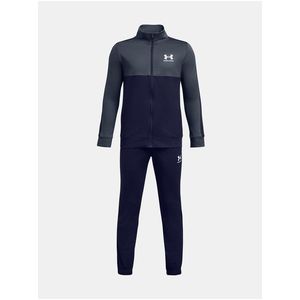 Tmavě modrá sportovní souprava Under Armour UA CB Knit Track Suit obraz