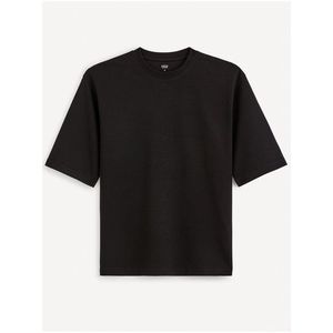 Černé pánské tričko Celio Gehem obraz