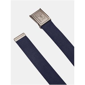 Tmavě modrý oboustranný pásek Under Armour M Stretch Webbing Belt obraz