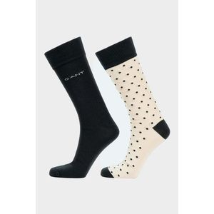 PONOŽKY GANT SOLID AND DOT SOCKS 2-PACK bílá 40/42 obraz