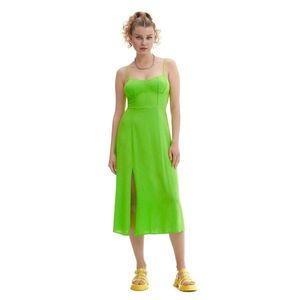 Cropp - Šaty na ramínka - Zelená obraz