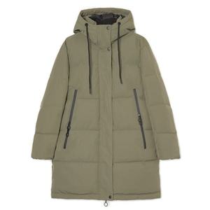 Cropp - Kabát s kapucí - Khaki obraz