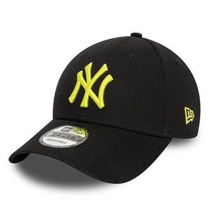 Kšiltovka New Era 9FORTY Adjustable Cap New York Yankees League Essential Black Neon Green obraz