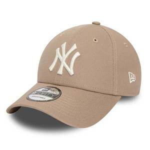 Kšiltovka New Era 9FORTY Adjustable Cap New York Yankees League Essential Brown Beige obraz